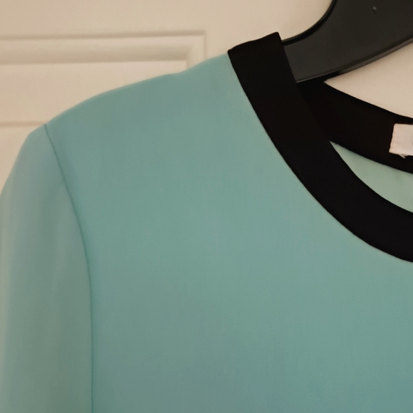 BCBG Generation lightweight sheer blouse top. Size M. - Picture 2 of 8